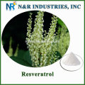 Purifié 100% nature trans resveratrol / resveratrol en stock / 501-36-0